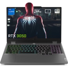 Lenovo Loq 15IRX9 Intel Core I7 13650HX 32GB 1tb SSD Rtx 3050 6gb (95W) 15.6" 144Hz Fhd Freedos Taşınabilir Bilgisayar 83DV00HSTRN3