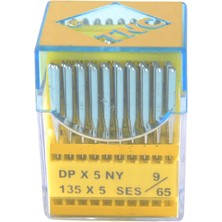 Tnc Düz Makine Kalın Dip Yanmaz Dikiş Iğnesi / Dpx5 Ses Pvd 9/65 100ADET