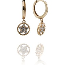 Yıldız Sallantılı Küpe