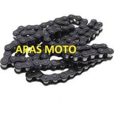 Super Moto  Bajaj Pulsar Ns 150-NS 160-AS150 Teker Zinciri 136 Bakla 4*28 Oringsiz Düz A Tayvan