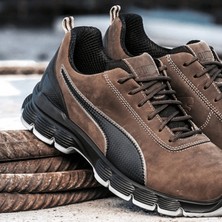 Puma Low Çelik Burunlu Nubuk Deri İş Ayakkabısı S3 Src Esd