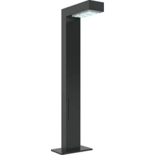 Quark Lighting Özel Reflektörlü Bollard Aydınlatma Antrasit BL100