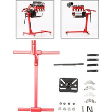 Evrensel Döndürülebilir Simüle Edilmiş 1/10 Ölçekli V8 Motor Braketi Standı A (Yurt Dışından)