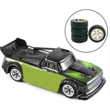 4 Rc Kauçuk ve Metal 30MM Wltoys 1:28 P929 P939 284131 Yedek Model Yedek Gümüş (Yurt Dışından)