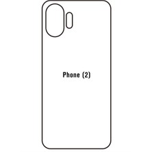 Rova  Nothing Phone 2 Uyumlu Ön+Arka Full Body Parmak Izi Bırakmaz Ultra Koruyucu Mate Jelatin