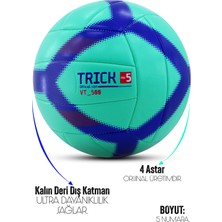 Telvesse VT500 Trick Voleybol Topu Yumuşak Doku Semi-Pro Iç-Dış Mekan Soft Touch 270 G No:5