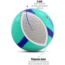 Telvesse VT500 Trick Voleybol Topu Yumuşak Doku Semi-Pro Iç-Dış Mekan Soft Touch 270 G No:5