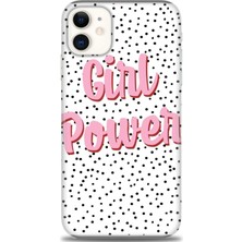 iPhone 11 Kılıf Hd Baskılı - Girl Power + 9h Nano Ekran Koruyucu