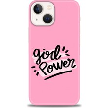 iPhone 13 Kılıf Hd Baskılı - Girll Power + 9h Nano Ekran Koruyucu