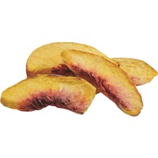 Little Crunchies Freeze Dried Dilim Şeftali - 200 Gr. - Büyük Boy - Dondurularak Kurutulmuş