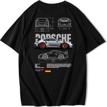 BRZ Collection Unisex Oversize 911 Gt3 Rs T-Shirt