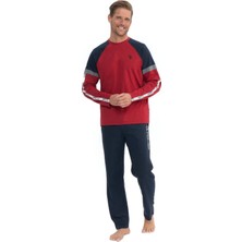 U.s. Polo Assn. Erkek Uzun Kollu Yuvarlak Yaka Eşofman Pijama Takımı S25831