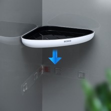 Miecoco Ecoco Yapışkanlı İkili (2 Adet) Köşe Banyo ve Mutfak Düzenleyici
