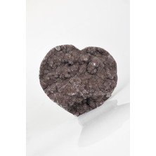 Safnaturel Ametist Doğal Taş Büyük Kalp