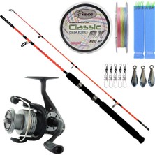 Yek Outdoor Bot-Tekne Olta Seti Kendo Holiday Boat 1.50M 100-250GR 2 Parça Olta Kamışı&okuma Revenger Rv-65 Fd Olta Makinesi