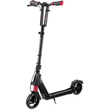 Katlanabilir One K 165 Deluxe Scooter - Siyah Siyah Manuel 100 kg