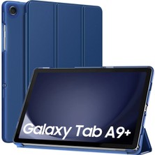 Fibaks Samsung Galaxy Tab A9+ Plus SM-X210 Uyumlu Smart Kapak Katlanabilir Koruyucu Kapak Tablet Kılıfı