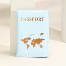 Hediyenza Pasaport Koruma Kılıfı Cüzdan Kartlık Seyahat Suni Deri 1 Adet