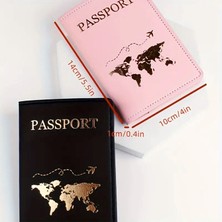 Hediyenza Pasaport Koruma Kılıfı Cüzdan Kartlık Seyahat Suni Deri 1 Adet
