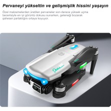 Piha S98 Drone Fırçasız Motor 2 Batarya ile 30 Dakika Uçuş Süresi Wifi 1080P Hd Çift Kameralı Işıklı Taşıma Çantalı