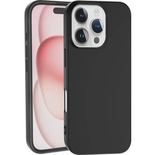 Wowcase Apple iPhone 16 Pro Max Kılıf Zore Lsr Lansman Kapak-Siyah