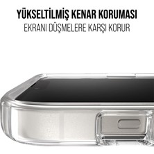 Babilden iPhone Magsafe Uyumlu Şeffaf Sert Kristal Mika Sararmaz Kılıf