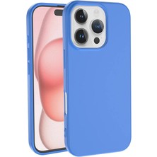 Wowcase Apple iPhone 16 Pro Max Kılıf Zore Lsr Lansman Kapak-Mavi