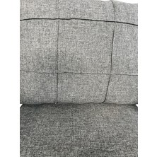 Tu Tienda Nergiz Kapiçino Metal 3 1 1 Masa Bahçe Balkon Mobilyası,kayrak Gri