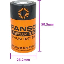 Fanso ER26500M 3.6V 6000MAH Li-Socl2 Lithium Pil