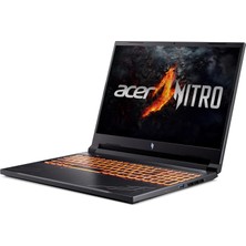 Acer Nitro V16 ANV16-41 Amd R7 8845HS Aı 32GB Ddr5 1tb SSD 8GB/RTX4060 Freedos 16" 165Hz Wxuga IPS Taşınabilir Bilgisayar WNHQRUEY00306+WEBLEGELSINÇANTA