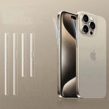 Rova Iphone 16 Pro Max Uyumlu 2 Adet Çerçeve Koruyucu Şeffaf Ultra Koruyucu Nano Jelatin