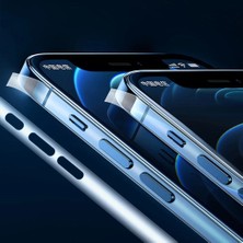 Rova Iphone 16 Pro Max Uyumlu 2 Adet Çerçeve Koruyucu Şeffaf Ultra Koruyucu Nano Jelatin