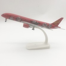 Cingo Kung Fu Panda Kırmızı 787 20CM Alaşım Uçak Modeli (Yurt Dışından)