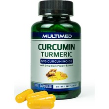 Multimed Zerdeçal Ekstartı Curcumin Turmeric 60 Sert Kapsül