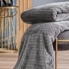 Puffy Trinity Wellsoft Tv Battaniyesi - Antrasit