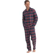 U.s. Polo Assn. Erkek Uzun Kollu Boydan Patlı Dokuma Eşofman Pijama Takımı S25852