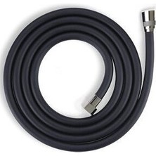 150CM Uzun Ömürlü Esnek Pvc Siyah Duş Hortumu  (Kırılmaz-Çatlamaz-Patlamaz) - Shower Hose