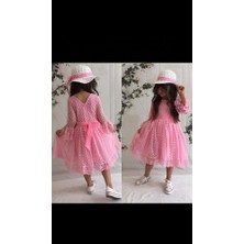 Esmaca Moda Kız Çocuk Elbise Pembe