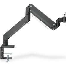 Tekli Gaz Basınçlı Yaya Sahip Ultra Geniş Monitör  İçin Tutucu 35", Maksimum 15 Kg kapasite