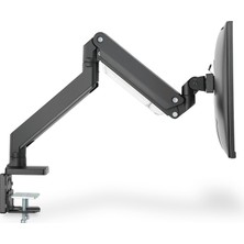 Tekli Gaz Basınçlı Yaya Sahip Ultra Geniş Monitör  İçin Tutucu 35", Maksimum 15 Kg kapasite