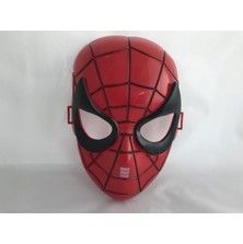 Kidspartim Spiderman Maske Kırmızı Siyah