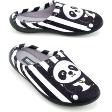 Gezer Erkek Çocuk Kışlık Panda Ev Bahçe Rahat Taban Gondol Terlik