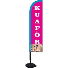 Kuaför Yelken Bayrak (75X400CM)