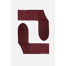 Mısırlı Erkek Merserize Tekli Açık Bordo Soket Çorap M 67003 Ab