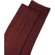 Mısırlı Erkek Merserize Tekli Açık Bordo Soket Çorap M 67003 Ab