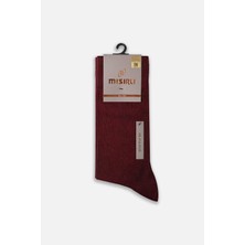 Mısırlı Erkek Merserize Tekli Açık Bordo Soket Çorap M 67003 Ab