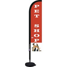 Pet Shop Yelken Bayrak (75X400CM)