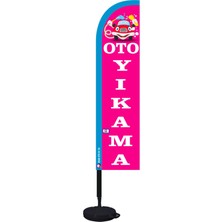 Oto Yıkama Yelken Bayrak