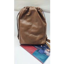 Valvıc Hakiki Deri Yumuşak Spor Sırt Çanta