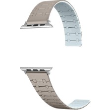 AktarMobile Apple Watch 10 / 11 46 mm Magnetik Silikon Kordon Mıknatıslı Spor & Şık Tasarım Premium Kayış